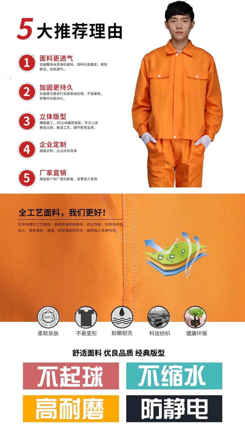 防靜電耐酸堿工作服 防靜電耐酸堿工作服