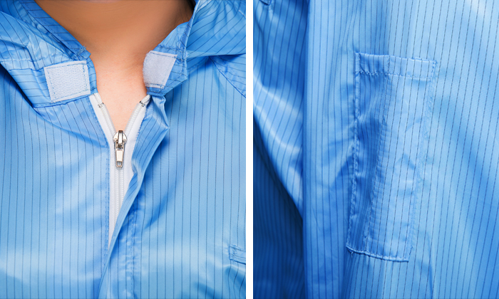 防靜電無塵服的面料 防靜電無塵服的面料